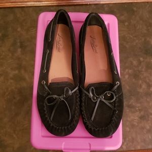 Black lucky brand moccasins